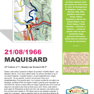 1 - Description de la course de côte du Maquisard