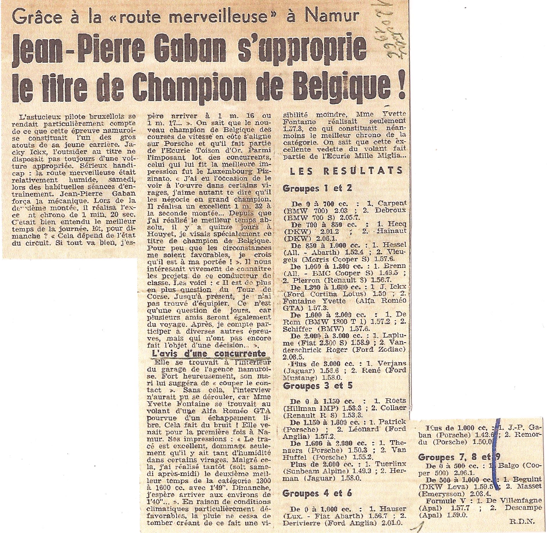 2 - Compte rendu 12-10-66