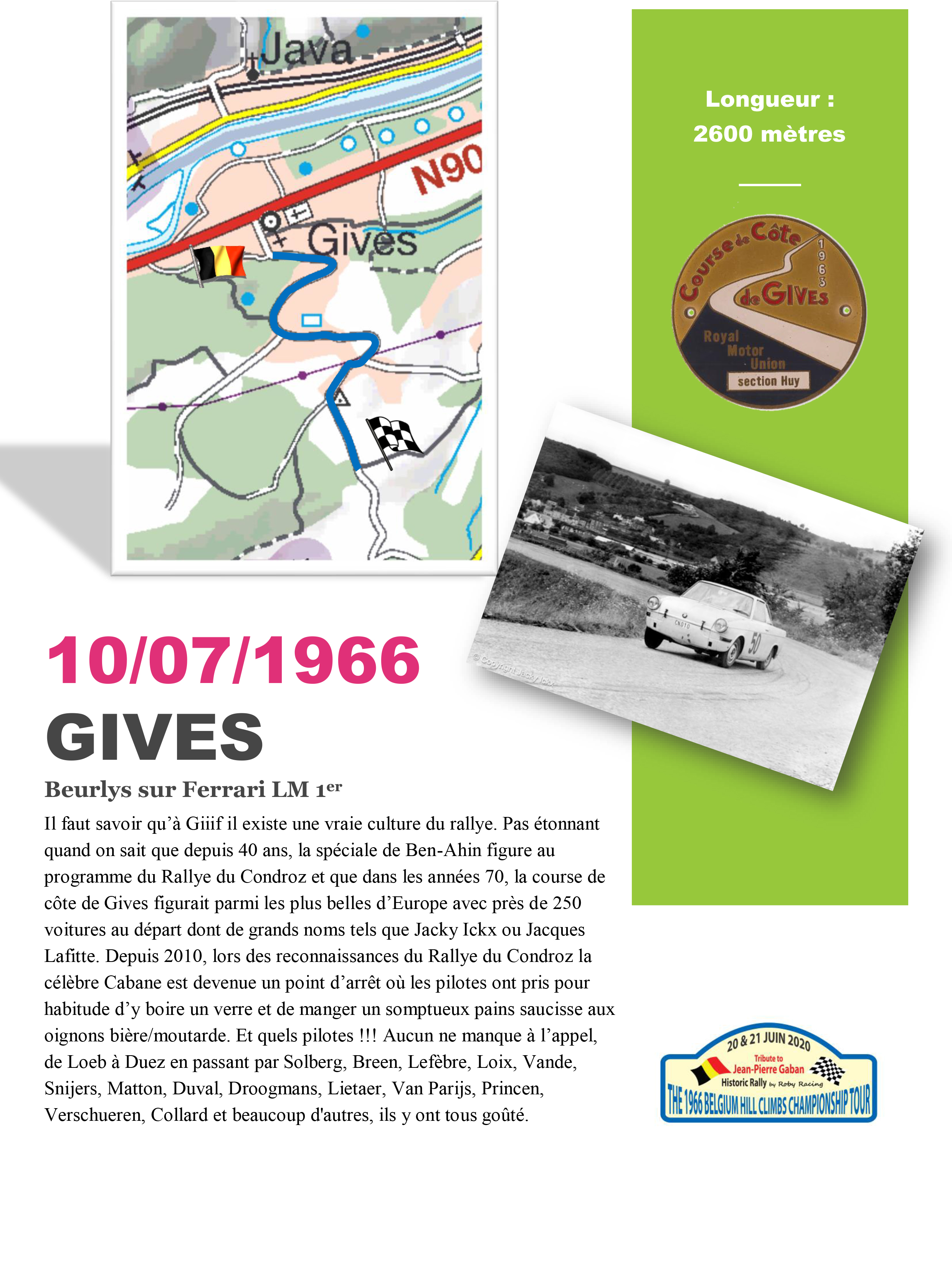 1 - Description de la côte de Gives