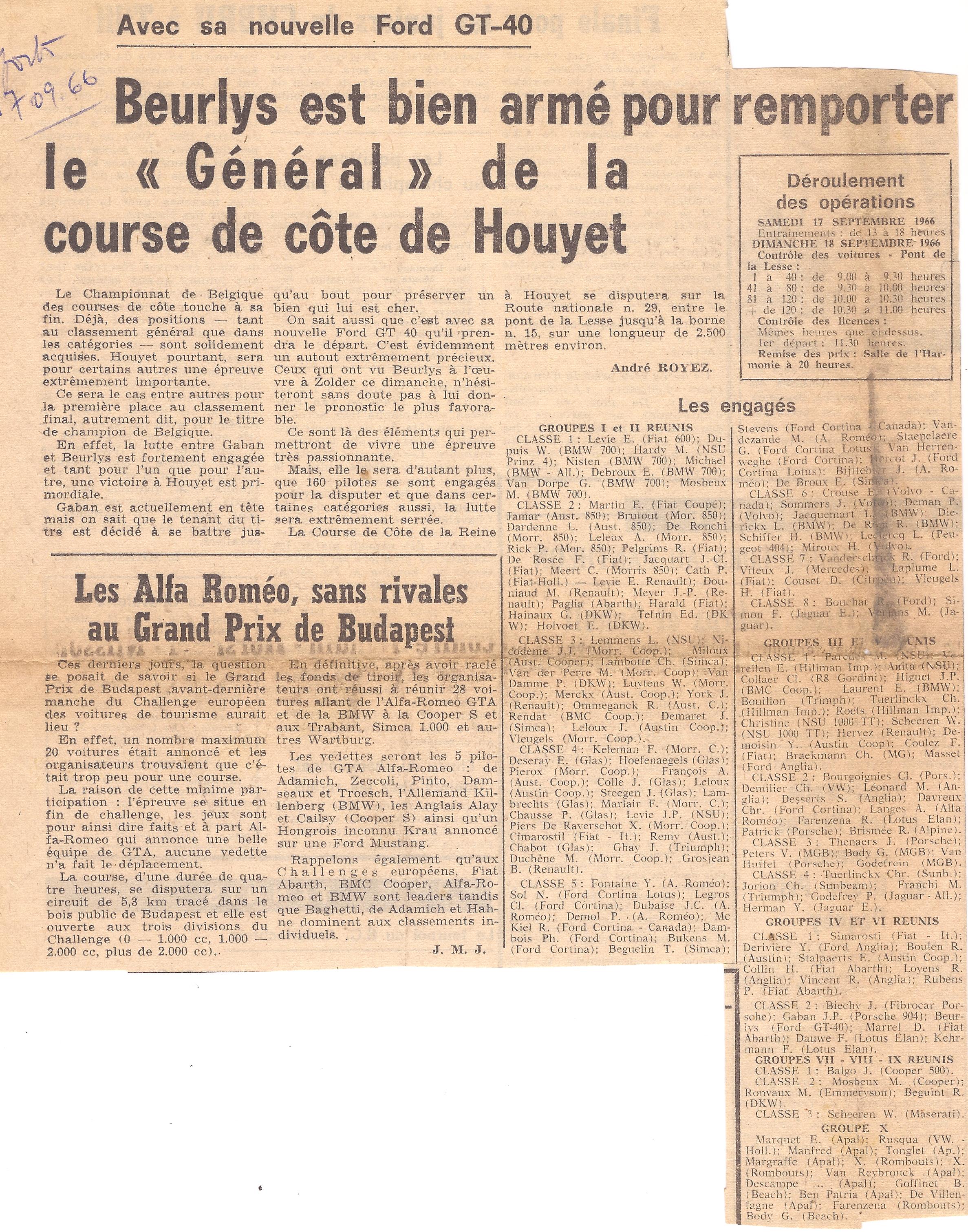 2 - Présentation - Les Sports 17-9-66