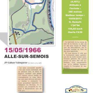 1 - Description de la côte de Alle-sur-Semois